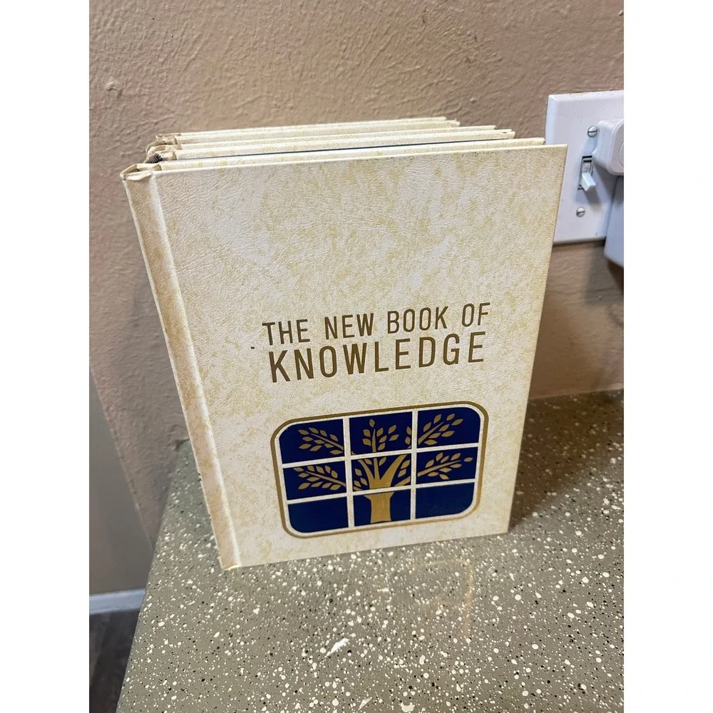 Vintage The New Book of Knowledge‎ Encyclopedia Lot of 5 | J–T Letters | 1960s